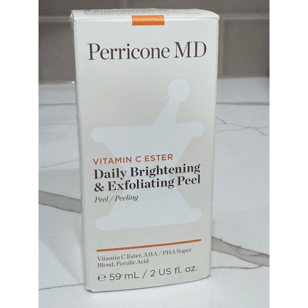Perricone MD Vitamin C Ester Daily Brightening & Exfoliating Peel 2oz New In Box